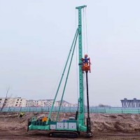 福建CFG桩机-鼎峰工程公司制造18米长螺旋钻机