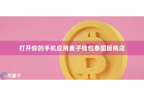 打开你的手机应用麦子钱包泰国版商店